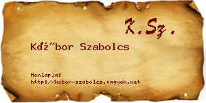 Kóbor Szabolcs névjegykártya
